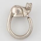 Ring - with figure of a cat
