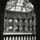 Architectural photograph - the glass hall of the Museum of Applied Arts after World War II