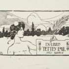 Ex-libris (bookplate) - Emil Tettey