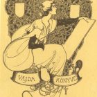 Ex-libris (bookplate) - The book of Vajda