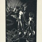 Ex-libris (bookplate) - The book of Judit and Márta (Reisinger)