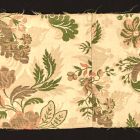 Silk fabric fragment