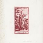 Ex-libris (bookplate) - Enrico Caruso