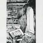 Ex-libris (bookplate) - Gyula Sittkey