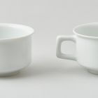 Coffee cup (part of a set) - Blue-white tea and coffee service (prototype)