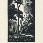 Ex-libris (bookplate) - Tamás Bánszki (ipse)