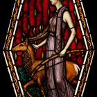 Stained glass - Artemis