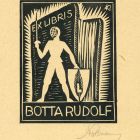 Ex-libris (bookplate) - Rudolf Botta
