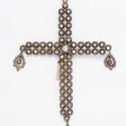 Breast pendant, cross-shaped