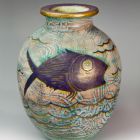 Vase - With fish motif