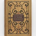 Book - Adam, Juliette: La patrie hongroise: souvenirs personnels. 2. éd. Paris, 1884