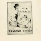 Ex-libris (bookplate) - István Kellner