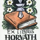 Ex-libris (bookplate) - Béla Horváth