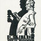 Ex-libris (bookplate) - Julii Pintye