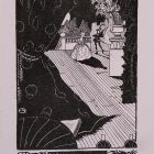 Ex-libris (bookplate) - Aladár Sarkadi