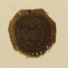 Fabric fragment - Tunic decoration, roundel