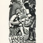 Ex-libris (bookplate) - André Vercammen