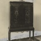 Photograph - salon cupboard (designed by Artúr Lakatos) at the Exhibition of the Association of Applied Arts 1925