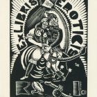 Ex-libris (bookplate) - Eroticis I(stván) Réthy