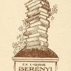 Ex-libris (bookplate) - Vilmos Berényi