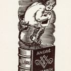 Ex-libris (bookplate) - André Vercammen