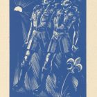 Ex-libris (bookplate) - From the library of the Hungarian-Polish Scouts