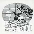 Ex-libris (bookplate) - Viktor Grosz