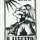 Ex-libris (bookplate) - B. Augustin