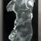 Glass sculpture - 'No matter how pure the instincts and the desires are beautiful ...'