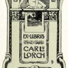 Ex-libris (bookplate) - Carl Lorch
