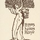 Ex-libris (bookplate) - Rezső Herda