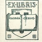 Ex-libris (bookplate) - Elemér Czakó