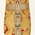 Chasuble - on the orphrey cross Madonna with the child in the figure of St. Peter and St. Andrew