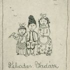 Ex-libris (bookplate) - Felicitas Vadász