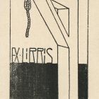 Ex-libris (bookplate) - Jenő Boros