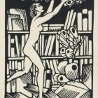 Ex-libris (bookplate) - Hilde Deutsch