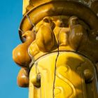 Architectural photograph - capital of one of the columns of the lantern, Museum of Applied Arts