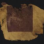 Fabric fragment - Tunic decoration, square inset