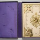 Ornamental album - Honorary diploma for Frigyes Glück from the Budapest headwaiters. [1898]