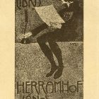 Ex-libris (bookplate) - Book of János Herramhof