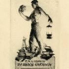 Ex-libris (bookplate) - György Bubics