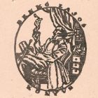 Ex-libris (bookplate) - Book of Lajos Benkó