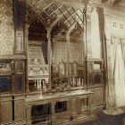 Interior photograph - equipment of the Saint Stephen's Room in the Royal Palace of Budapest