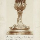 Photograph - Vilmos Zsolnay goblet, designed by Henrik Darilek