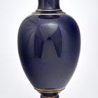 Ornamental vase - with the so-called bleu de Sevres (cobalt blue) glaze