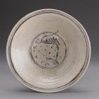 Dish - With a painted bird in the well (from the cargo of the Longquan shipwreck)