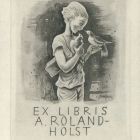 Ex-libris (bookplate) - A. Roland-Holst