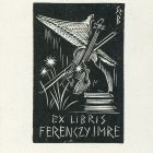 Ex-libris (bookplate) - Imre Ferenczy