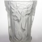 Vase - With panoramic depiction of a forest in relief