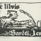 Ex-libris (bookplate) - Jenő Baróti